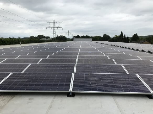 Solarinstallatie Bunde project van Solar Rooftop Fund